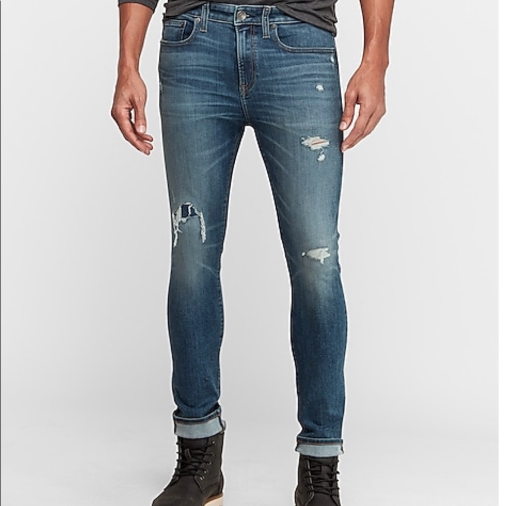 Express Jeans super skinny